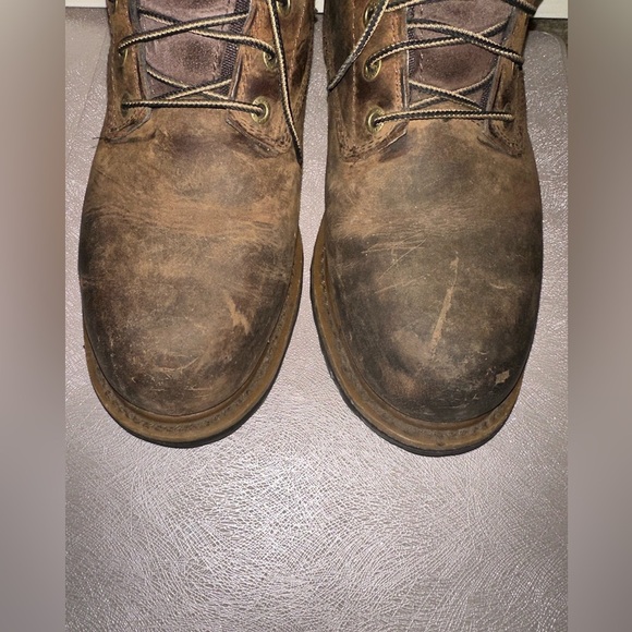 Red wing Irish Setter Brown Leather ultradry weatherproof safety toe Boots 8 main image 14